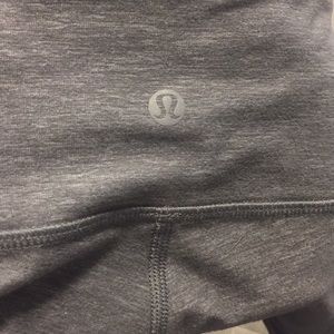 Lululemon Grey/ Silver  Leggings. Size 10.